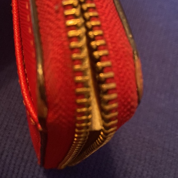 Red Kate Spade Used Wallet; some where but still good condition. Lots of pics - Picture 11 of 15